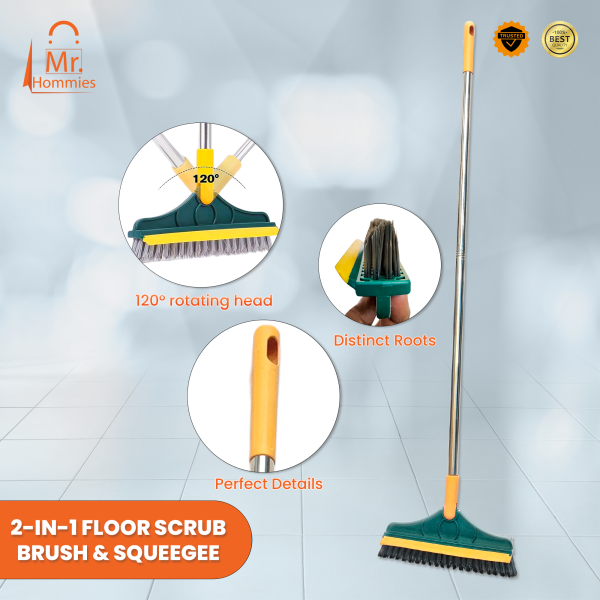 Floor Scrub Brush & Squeegee Website