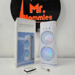 Rechargeable Remote Control Double Head Spray Cooling Fan