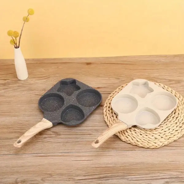 4-Cup Nonstick Egg Pan, Egg Frying Pan