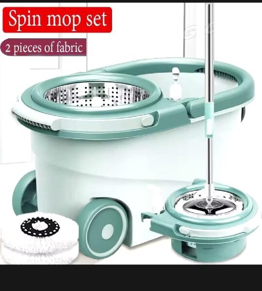 Fashion car mop bucket Stainless Steel Basket Home Cleaner