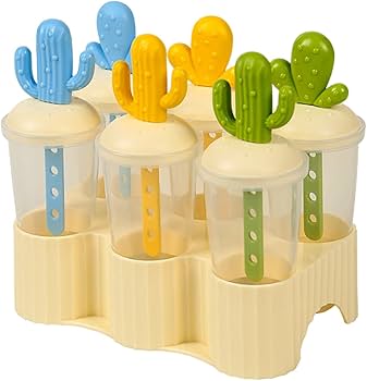 6 Grid Ice Cream Mold Popsicle