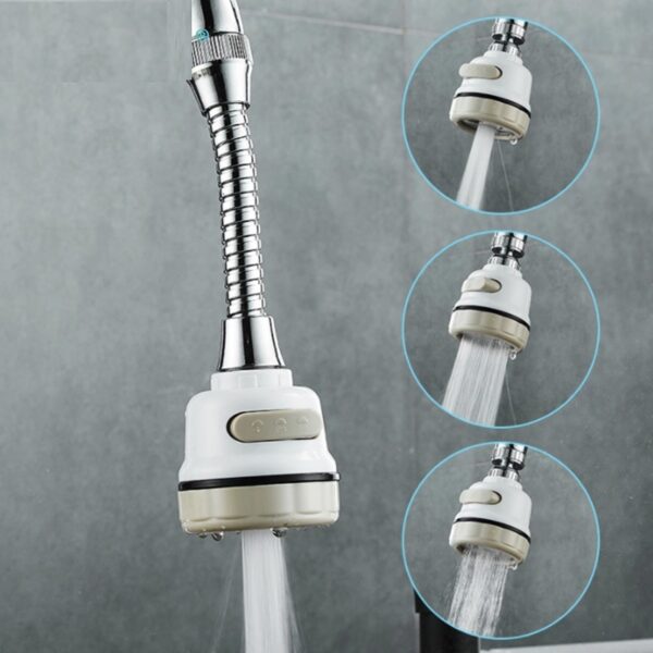 360Degree Rotation Tap Head Kitchen Water Saving Nozzle