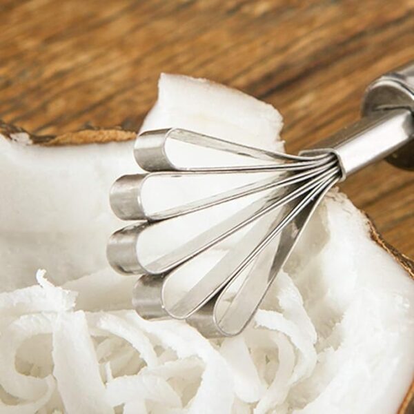 Silver Color Home Coconut Grater Stainless Steel  Coconut