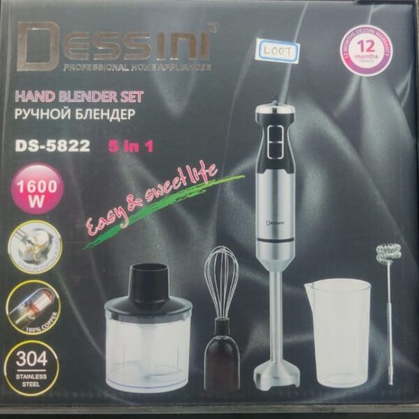 DESSINI DS-5822 High Quality Blender Kit 1600W Power