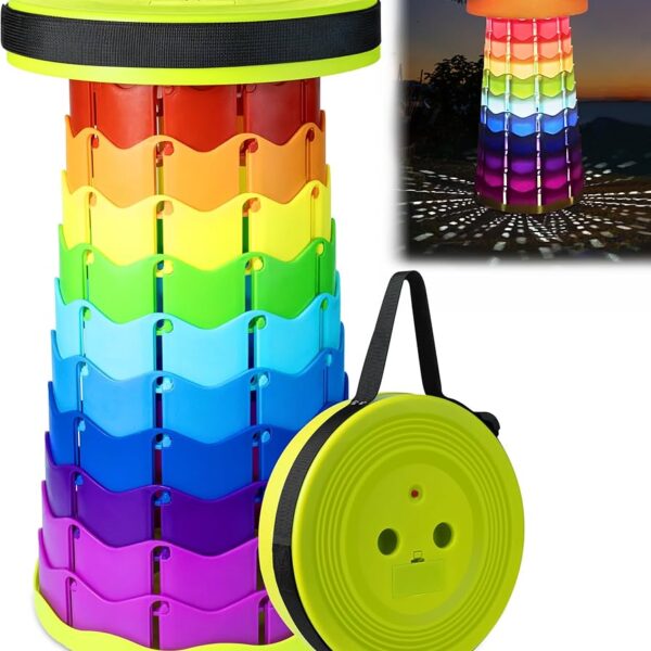 Folding Extension Stool Portable Lightweight Chair Travel Chair