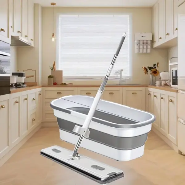 Silicon Portable Folding Mop Bucket