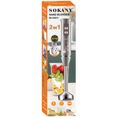 Sokany New 2 in 1 Hand Blender Set SK-02013