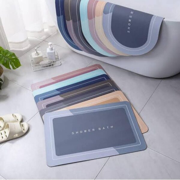 Non-slip Mat Quick Drying Bathroom Kitchen Floor Mat Home
