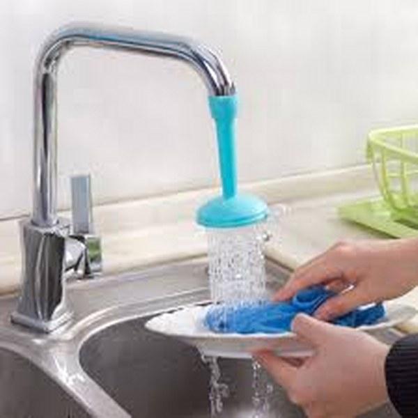 Silicone Kitchen Shower Splash Faucet Water-saving Filter