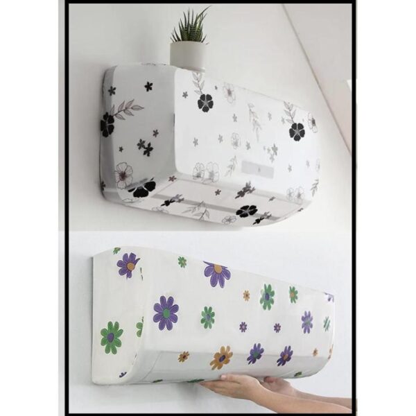 2 Ton Printed Dustproof Ac Cover 110*33*31 CM Multi Color