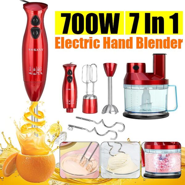 Sokany sk-5011-7 7-in-1 electric meat grinder 700w Maker