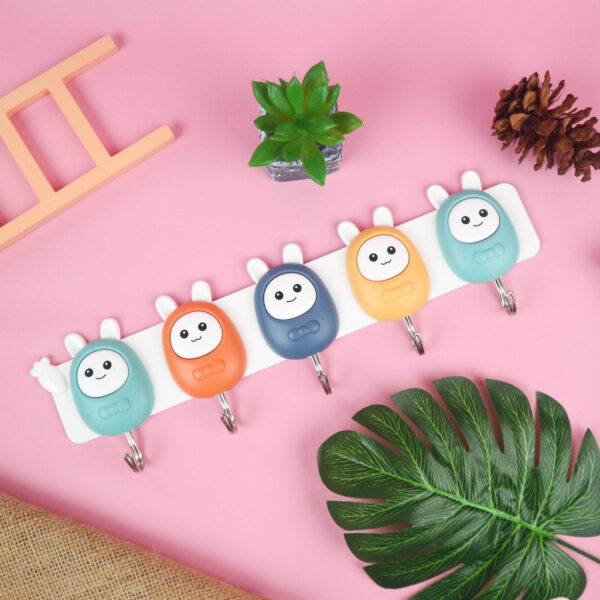 5pcs Hooks/Card - Functional Set 5 Hooks for Hanging