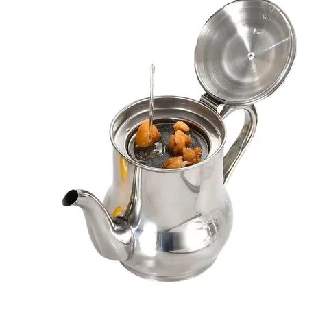 Stainless Steel Kettle Oil  Pot Kitchen Oil filter 500Ml