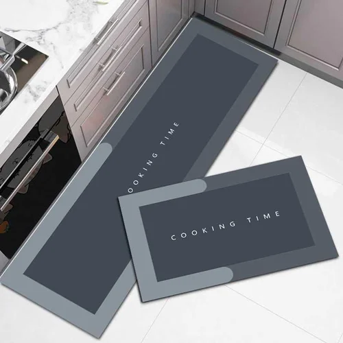 Kitchen Anti-Slip Mat Set  Multi Colour