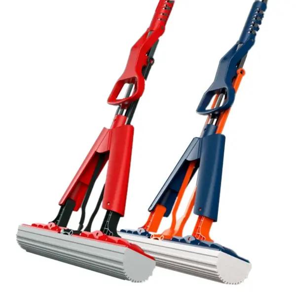 Foldable Squeeze  Magic Mop Multi Colour