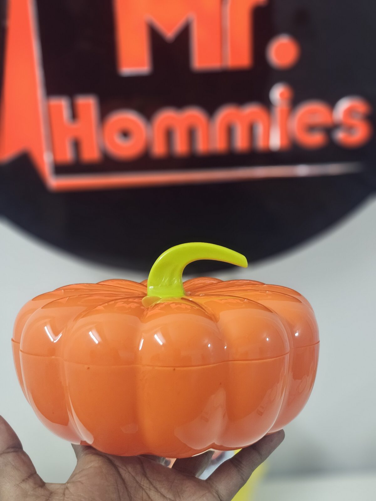 Pumpkin Shape Multi-Compartment Spice Box with Spoons - Image 6