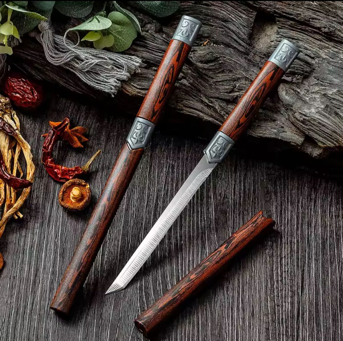Premium Straight Blade Fruit Knife - Image 1