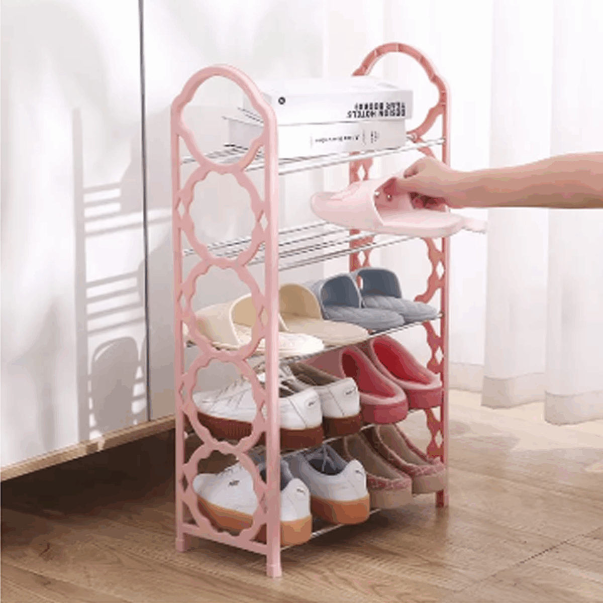 Premium Multi-Layer Shoe Rack | Space Saving Shoe Organizer - Image 2