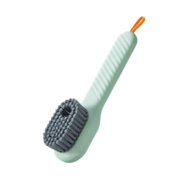 Multipurpose Shoe Cleaning Brush With Long Handle Multicolor