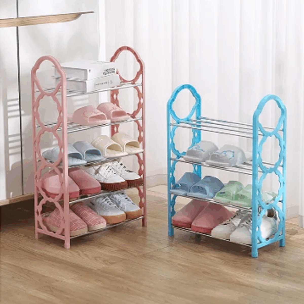 Premium Multi-Layer Shoe Rack | Space Saving Shoe Organizer - Image 3