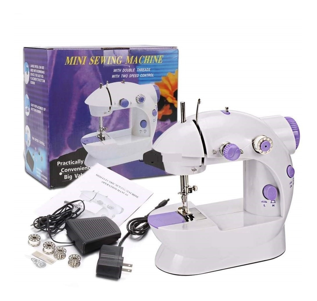 34354fe552a714d7c54a94945bdc0e69 Mini Sewing Machine - Dual Speed Portable Mini Electric Pedal - Image 1