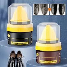 Shoes Cleaner Leather Repairing Cream Brightening Nursing Cream Shoe Boot Polish Rich Glossy Shine Wax