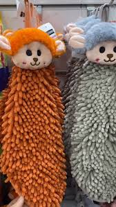 images (89) Cute Puppy Chenille Hand Towel - Image 1