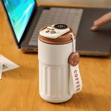 images (63) Double-layer Stainless Steel Vacuum Insulated Water Cup With Intelligence Temperature Display Thermal Travel Mug Coffee Hot Cup - Image 1